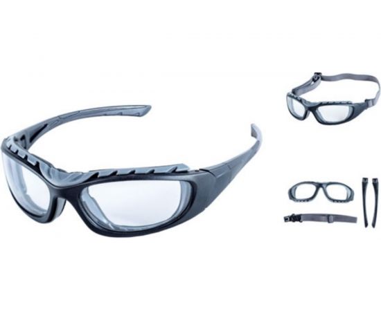 Очки Битурбо открытые, прозрачные линзы с AF-AS покрытием Ампаро 1086 – изображение 2