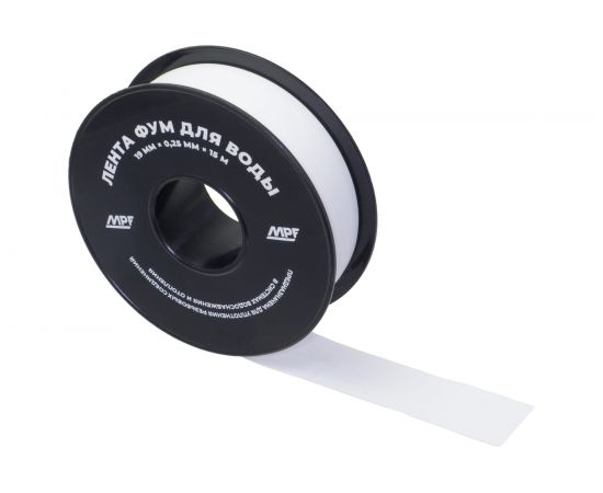 ФУМ лента для воды MasterProf 19 мм x 0,25 мм x 15 м профессиональная ИС.131432 – изображение 3