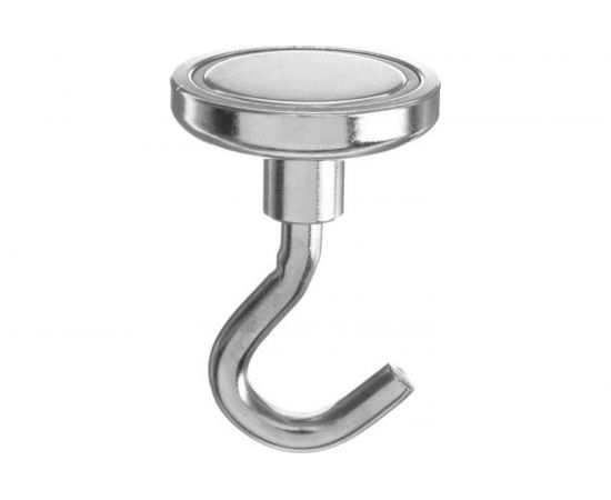 Неодимовый магнит с крючком для авто Cartage d 32 мм, сцепление 32 кг 4790151 – изображение 3