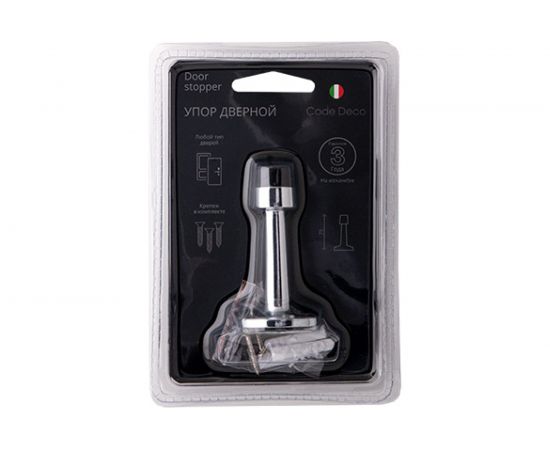Упор дверной Code Deco DS-0018-CR 28854 – изображение 3