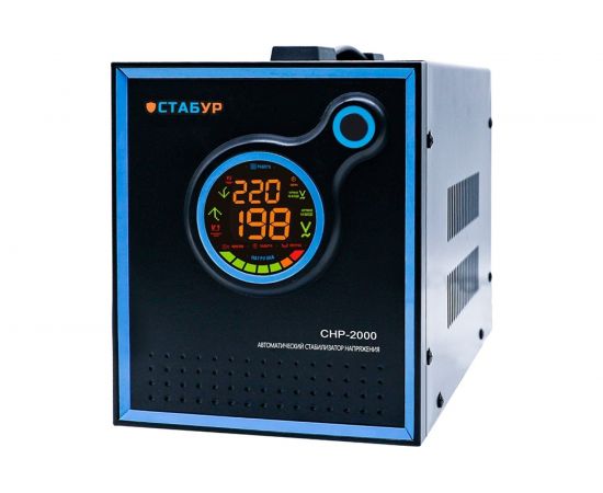 Релейный однофазный стабилизатор напряжения Промсвязь СТАБУР СНР-2000 STBSNR2000 – изображение 3