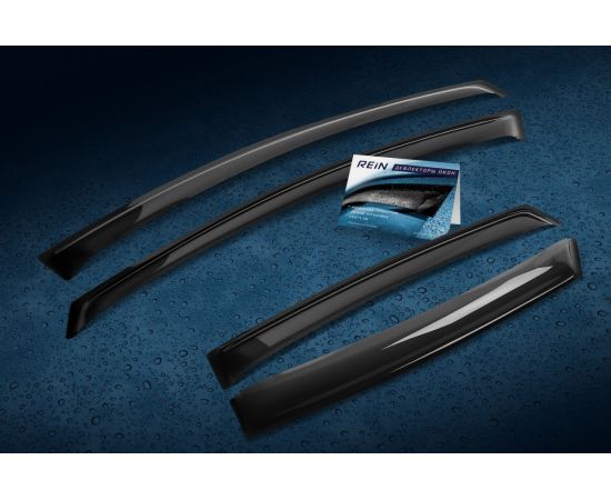 Дефлектор окон REIN, RENAULT MEGANE II, 2002-2010, седан, 4 шт, RЕINWV500 – изображение 3