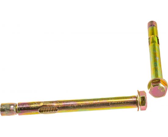 Анкерный болт ЗУБР 10х100 мм, 40 шт., желтый цинк 302312-10-100 – изображение 3