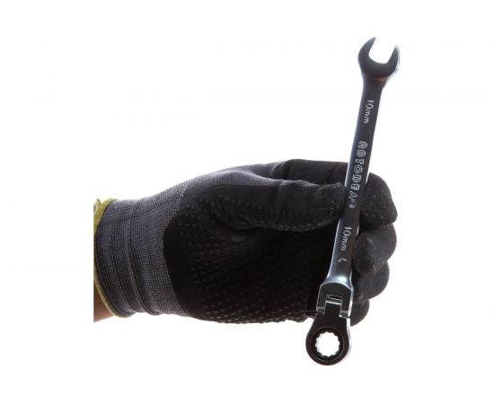 Комбинированный трещоточный шарнирный ключ 10х10 АвтоDело 30210 10113 – изображение 3