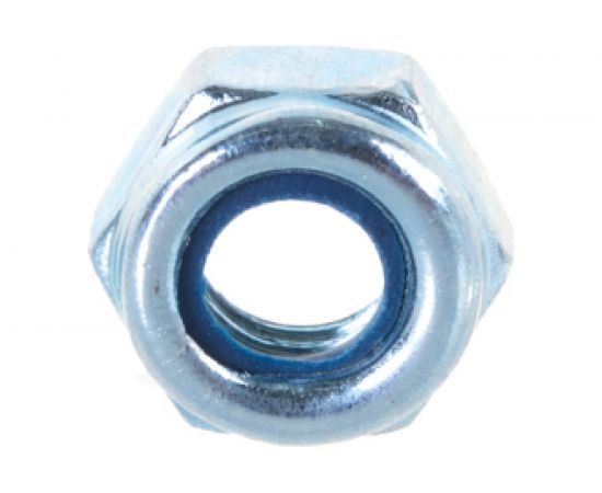 Шестигранные гайки со стопорным кольцом Профикреп DIN985 Zn пакет, М5 16 шт 112993 – изображение 3