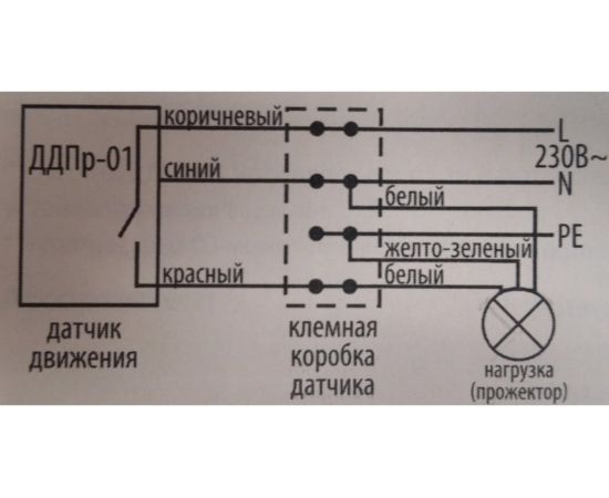 Встраиваемый датчик движения TDM ДДВ-02 SQ0324-0012 – изображение 3