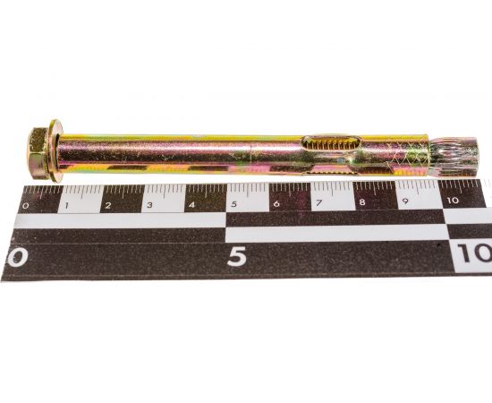 Анкерный болт ЗУБР 10х100 мм, 40 шт., желтый цинк 302312-10-100 – изображение 4