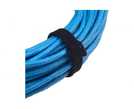 Многоразовый хомут–липучка REXANT 150х12 мм, черный упак. 12 шт. 07-7156 – изображение 4