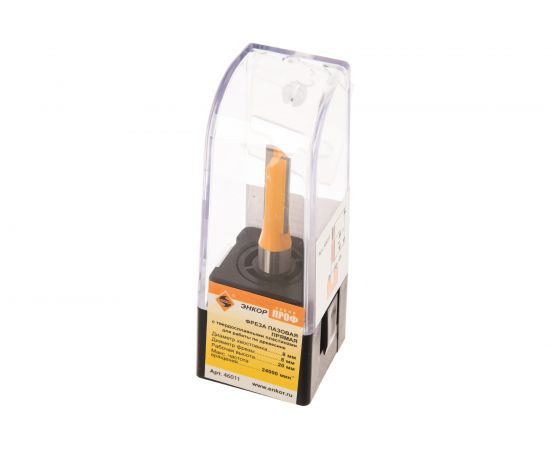 Фреза пазовая прямая (8х51 мм; хвостовик 8 мм) по дереву Энкор 46011 – изображение 4