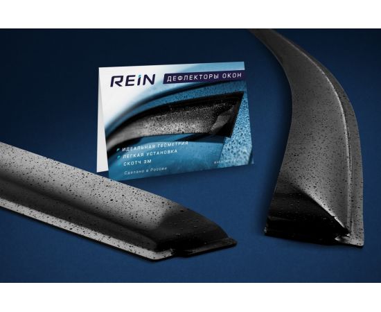 Дефлектор окон REIN, RENAULT MEGANE II, 2002-2010, седан, 4 шт, RЕINWV500 – изображение 4