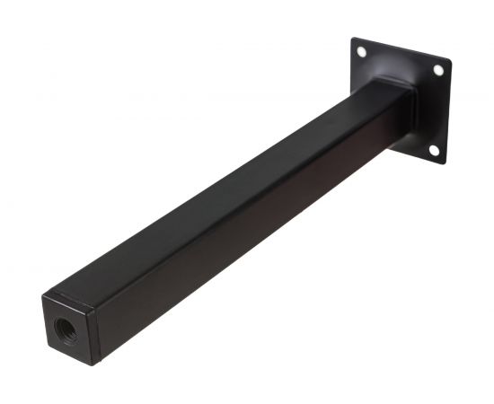 Ножка Tech-Krep 25х25х250 квадратная, нерегулируемая, черная - накладка 151724 – изображение 4