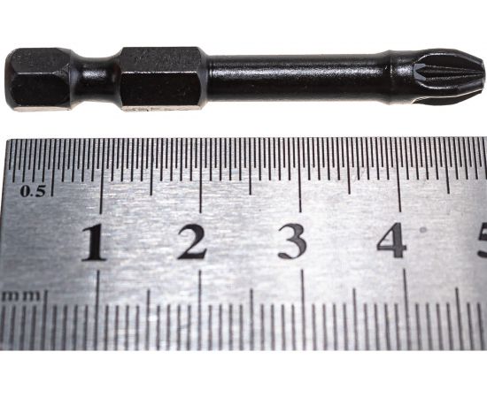 Биты ПРОФИ PZ3 (10 шт; 50 мм; E 1/4) Зубр 26023-3-50-S10 – изображение 6