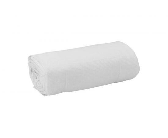 Полотно ЛАЙМА ВАФЕЛЬНОЕ Узбекистан, отбеленное, рулон 0.45х50 м, плотность 115±5г/м2, 607526 