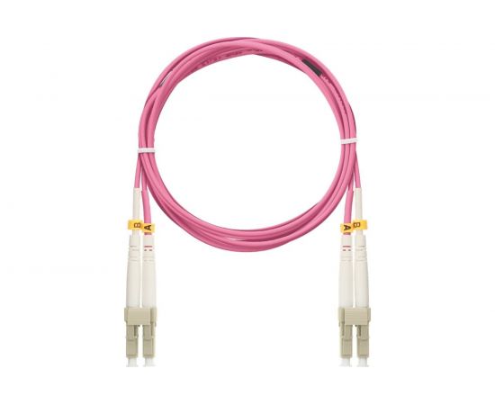Соединительный волоконно-оптический шнур NIKOMAX маджента, 3м NMF-PC2M4C2-LCU-LCU-003 