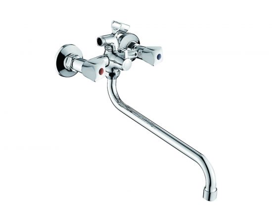 Универсальный смеситель для ванны Agger Retro-S хром A1822200 