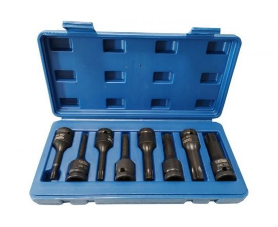 Набор головок-бит FORCEKRAFT FK-4088MPB TORX ударных, 8пр 27088 
