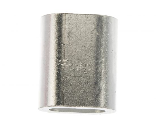 Прижимной зажим-наконечник для троса 5мм DIN9093 1шт - ярлык Tech-Krep 102759 