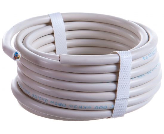 Соединительный провод REXANT ПВС 3x1,5 кв.мм, длина 5 метров, ГОСТ 7399-97 01-8046-5 