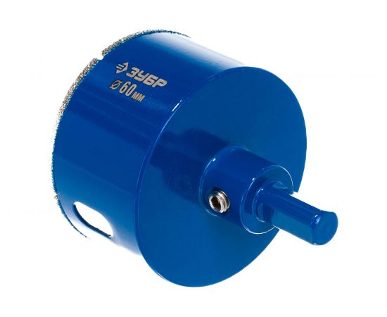 Сверло ЭКСПЕРТ алмазное трубчатое (P60; 60 мм) по кафелю Зубр 29850-60 