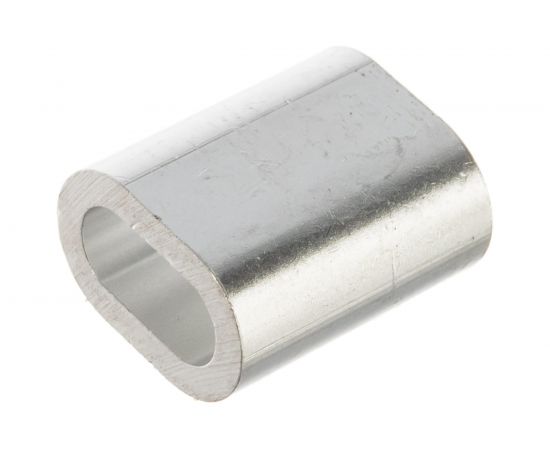 Прижимной зажим-наконечник для троса 5мм DIN9093 1шт - ярлык Tech-Krep 102759 – изображение 2