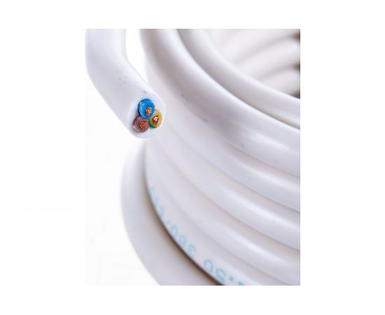 Соединительный провод REXANT ПВС 3x1,5 кв.мм, длина 5 метров, ГОСТ 7399-97 01-8046-5 – изображение 2