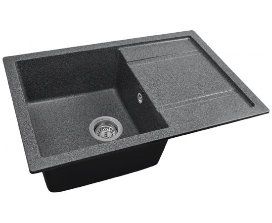 Кухонная мойка Gerhans B 27 24 ГРАФИТ /БЕЛАРУСЬ/ 760х510 мм В27-24 – изображение 2