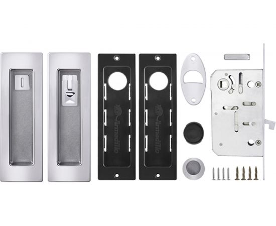 Набор для раздвижных дверей ARMADILLO SH011 URB СР-8 Хром 35765 – изображение 2