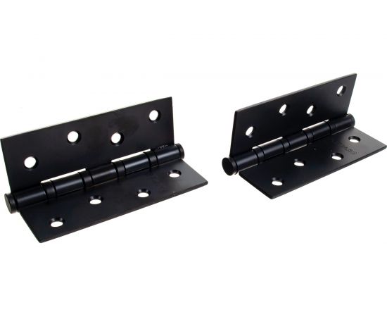 Универсальная петля Fuaro 4BB 100x75x2,5 BL черный матовый 40843 – изображение 2