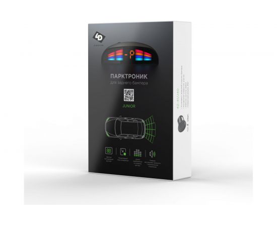 Система парковки с серебристыми датчиками 4Drive 4Z-41/J40-Silver – изображение 2