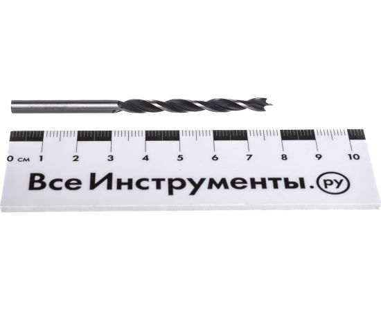 Сверло по дереву с подрезателем (10 шт; 4.5х75 мм) Novocraft BP045075 – изображение 3