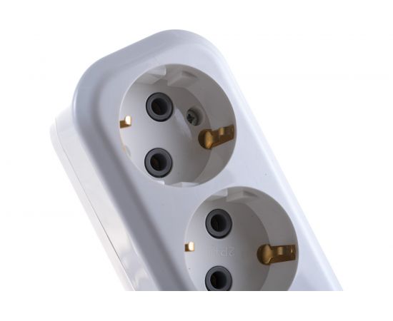 Четырехместный сетевой удлинитель с заземлением LUX У4-Е, 7м, 4606400414766 – изображение 3