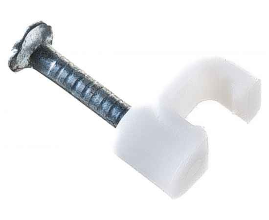 Плоская скоба для крепления кабеля АБК-СИЛА СПП-4, 50 шт. 1702201 – изображение 3