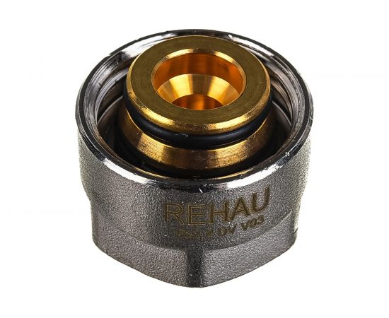 Резьбозажимное соединение Rehau НГ ЕК 3/4"" 16 x 2,2 латунь 12663521003 – изображение 3