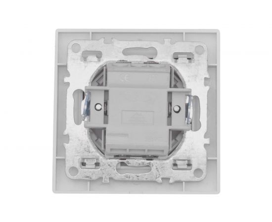 Двухклавишный выключатель с индикатором EKF Минск СП, 10А, белый Basic SQERV10-123-10 – изображение 3