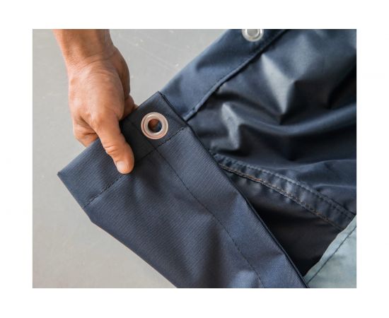 Автополог RUSтент, 6,5 х 4 м, Oxford 600 PU, цвет синий АОС- 1009 – изображение 4