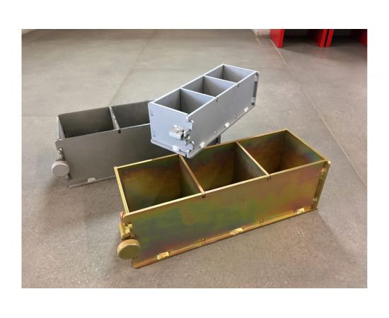 Кубическая форма TeaM 3ФК-70/5, оцинкованная, трехгнездовая 3ФК705Ц – изображение 5