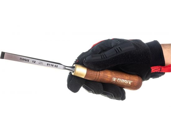 Плоская стамеска с ручкой NAREX WOOD LINE PLUS 12 мм 811662 – изображение 6