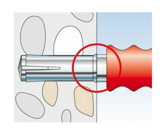 Забивной анкер Fischer EA M6 N 50 шт коробка 141314 – изображение 8