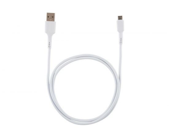 Кабель USB/MicroUSB Energy ET-05 цвет - белый 006288 