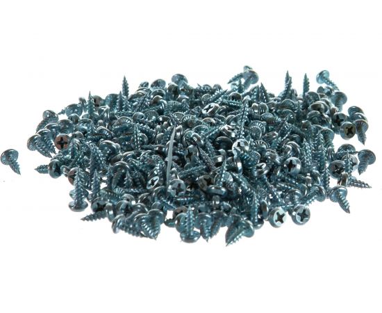 Саморезы с полуцилиндрической головкой Профикреп остриё, цинк, 3,5х11 400 шт 2018906227 