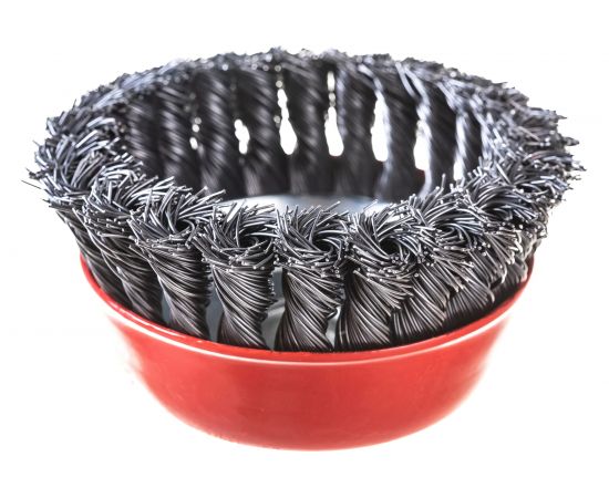 Щетка-крацовка скрученная проволока, 100 мм, М14 РемоКолор 45-1-205 