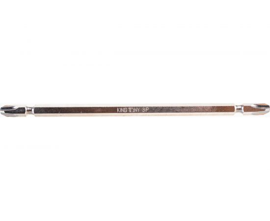 Бита двухсторонняя 1/4"", Phillips, PH3, 150 мм KING TONY 131503P 