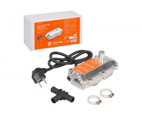 Предпусковой подогреватель двигателя Airline УРАГАН-2000 со встроенной помпой AE-PP-2000 