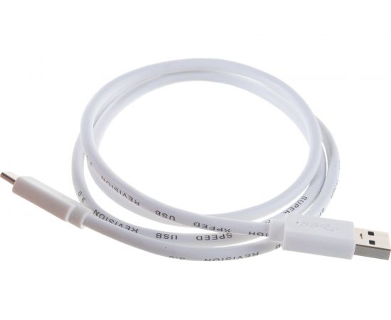 Кабель USB Cablexpert USB 3.0 AM/USB Type-C 1м белый пакет CCP-USB3-AMCM-1M-W 