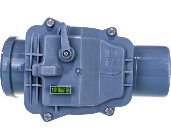 Обратный канализационный клапан RTP 110 мм, серый 11339 – изображение 2