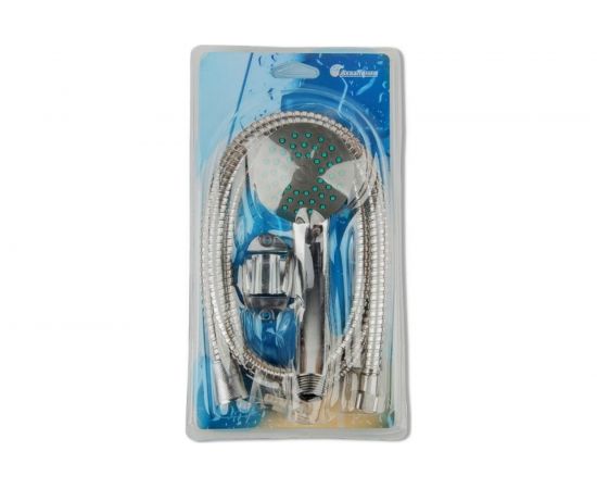 Набор для душа Аквалиния шланг, держатель, лейка KD8101 – изображение 2