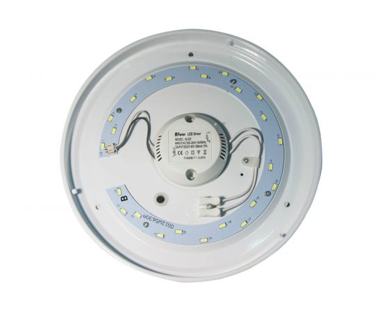 Накладной светодиодный светильник, тарелка, белый, 24W, 6400K Feron AL529 28563 – изображение 2