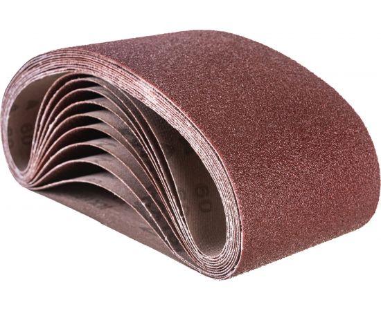Лента абразивная бесконечная тканевая (10 шт; 100x610 мм; P60) Orientcraft OCE100610060 – изображение 3