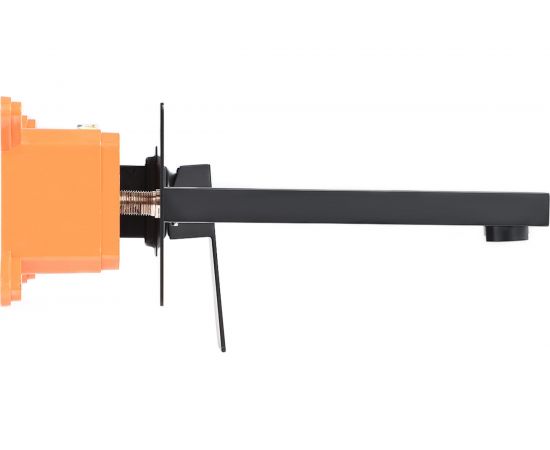 Смеситель для раковины Orange черный M04-722b – изображение 3
