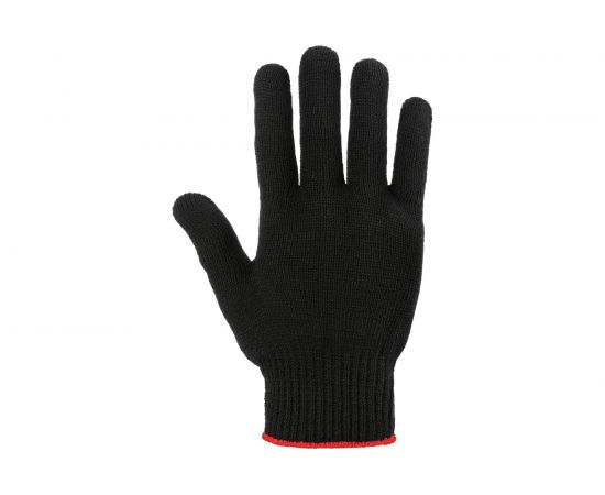 Трикотажные перчатки Фабрика перчаток, средние, с ПВХ, 10 класс, 4 нити, черные, р.М 4-10-СР-ЧЕР-(M) – изображение 3